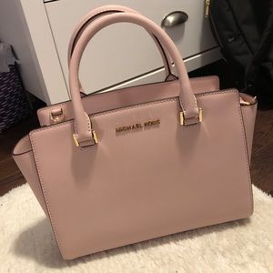 Michael Kors Plush Pink Purse